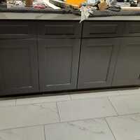 Cabinet installation project